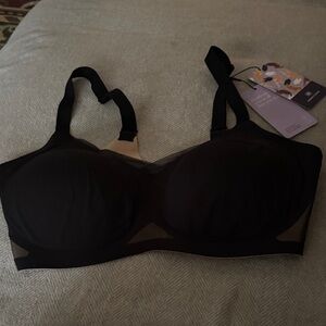 Honeylove Black Mesh Women's Bra